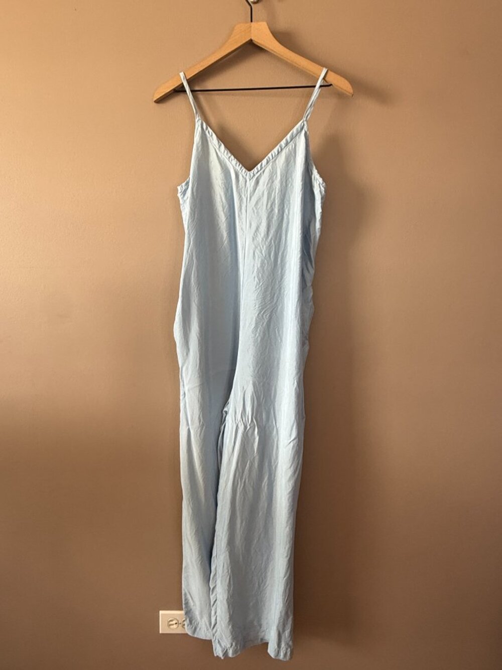 Women's M Athleta Calm Cool Romper in Quarry Blue - Picture 4 of 11